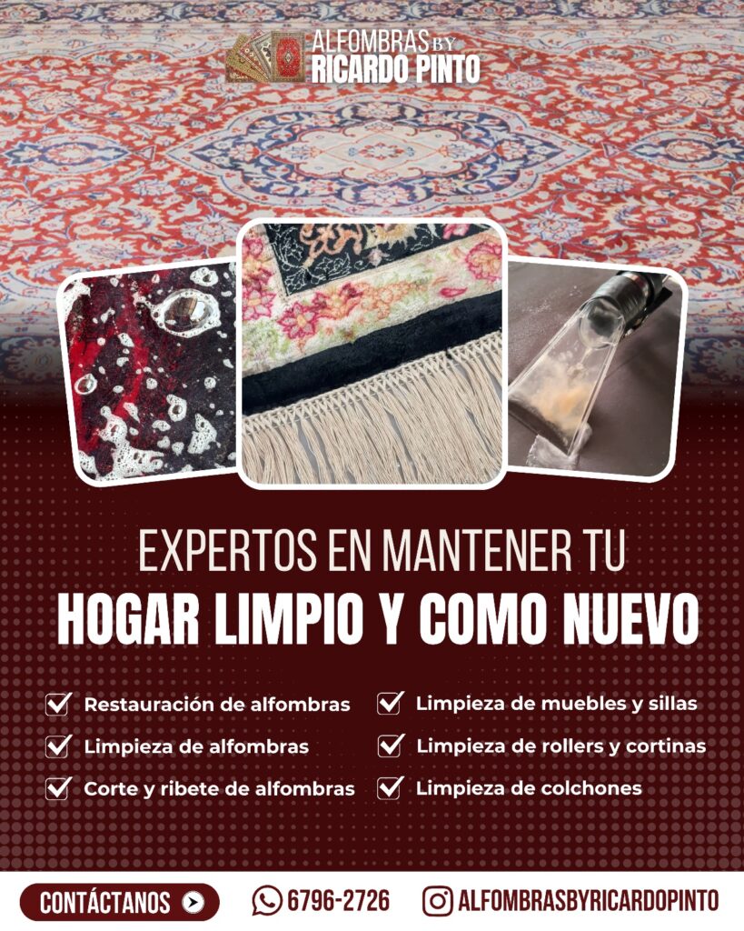 Te resuelvo la limpieza de tus alfombras y muebles